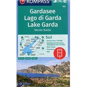 102 Kompass Wanderkarte Gardasjön
